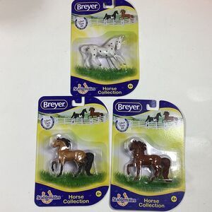 3 Breyer Stablemate Horse Collection Appaloosa Arabian Morgan New